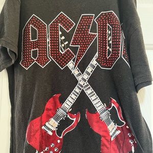 ACDC shirt worn a couple times good condition size small